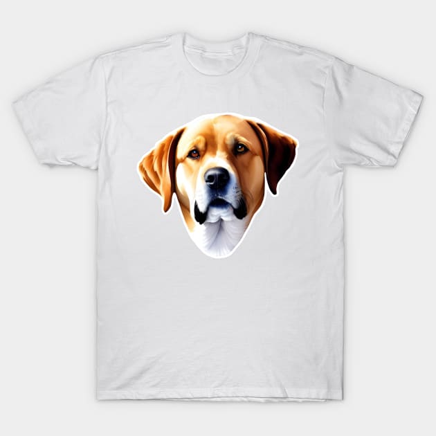 Labrador dog T-Shirt by EmeraldWasp